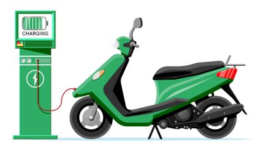 Elektrik Scooter ve Şarj İstasyonu izole edildi.