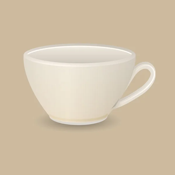 Cappuccino cup — Stock vektor