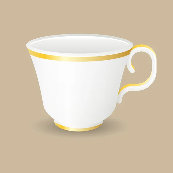 Tasse à thé — Image vectorielle