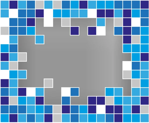 Fond vectoriel abstrait rompu mozaic — Image vectorielle