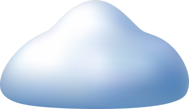 3 boyutlu kar yığını, kar yağışı, bulut, buz saçağı veya kartopu