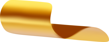 3D kurdele altın konfeti cazibesi dokunuşu