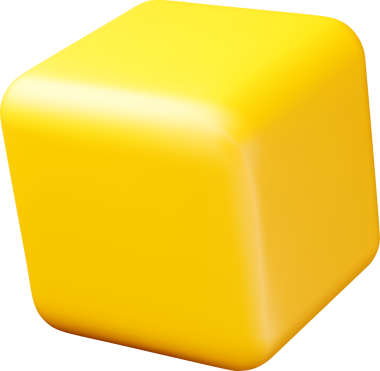 Gerçekçi 3B renk temel küp şekli