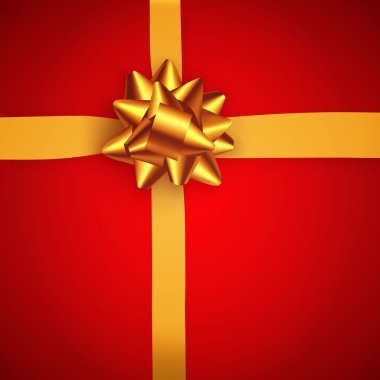 Hediye arka plan Üstten Görünüm