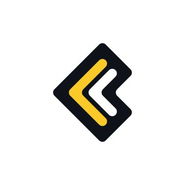 CC veya C Harf Logosu Tasarımı. Yaratıcı Modern Basit Harfler Vektörü Simge İllüstrasyon Şablonu