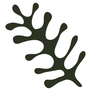 Kartpostal ve desenler oluşturmak için dekoratif çiçek yaprakları ve ögeler