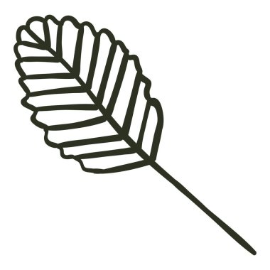 Kartpostal ve desenler oluşturmak için dekoratif çiçek yaprakları ve ögeler