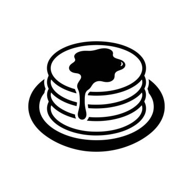 Silüet bir kompozisyonda damlayan şuruplu gözlemeler