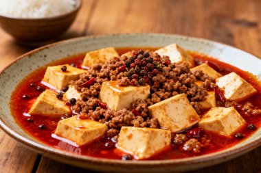 Kıymalı Baharatlı Tofu.