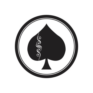 Ace logo vektör çizim şablonu