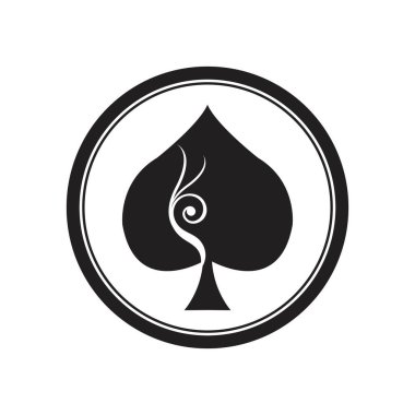 Ace logo vektör çizim şablonu