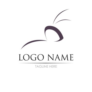 Karınca Logosu vektör illüstrasyon tasarımı