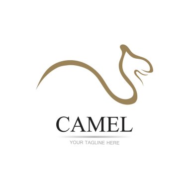 Deve Simgesi Vektör tasarımı