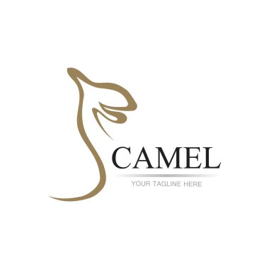 Deve Simgesi Vektör tasarımı
