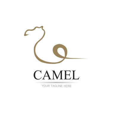 Deve Simgesi Vektör tasarımı