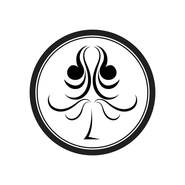 Ace Spades Logo Vector Illustration Design Template — Vector de stock