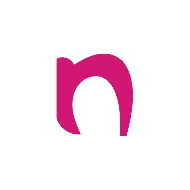 Harf N İş Kurumsal Birlik Vektörü logosu tasarım şablonu