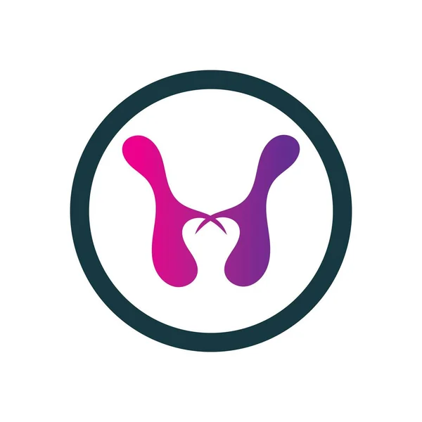 Buchstabe Logo Symbol Vektor Design Vorlagen Elemente — Stockvektor