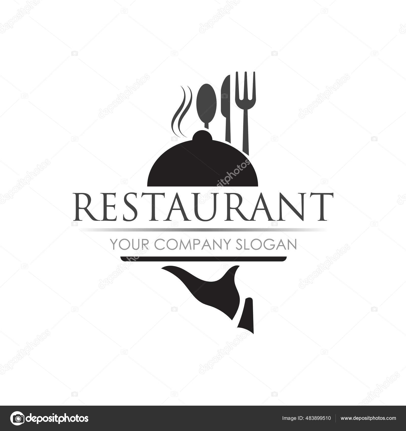 Restaurante Logotipo Vetor Ilustração Design Modelo Vetor de ©Dedegraphic  483899510, image size:1600x1700