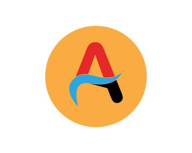 İş Harfi A Logo sembolü Şablon vektör simgesi tasarımı 