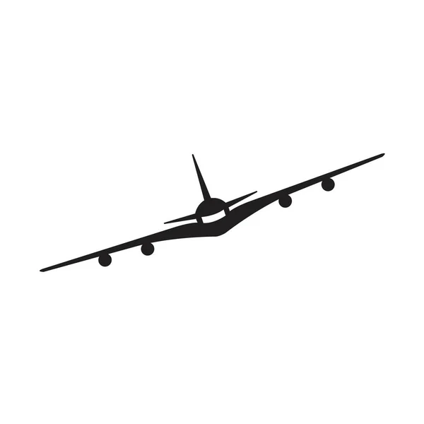 Flugzeug Logo Vorlage Vektor Illustration Symbol Desig — Stockvektor