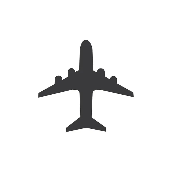 Logo Del Avión Plantilla Vector Icono Ilustración Desig — Vector de stock