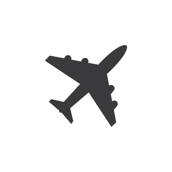 Logo Del Avión Plantilla Vector Icono Ilustración Desig — Vector de stock