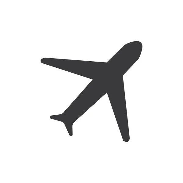 Logotipo Avião Modelo Vetor Ilustração Ícone Desig — Vetor de Stock