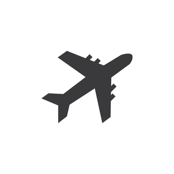 Logotipo Avião Modelo Vetor Ilustração Ícone Desig —  Vetores de Stock