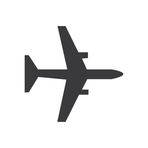 Flygplanets Logotyp Mall Vektor Illustration Ikon Desig — Stock vektor