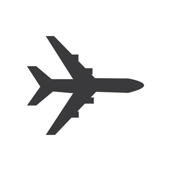 Airplane Logo Template Vector Illustration Icon Desig — Stock Vector