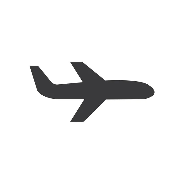 Logo Del Avión Plantilla Vector Icono Ilustración Desig — Vector de stock