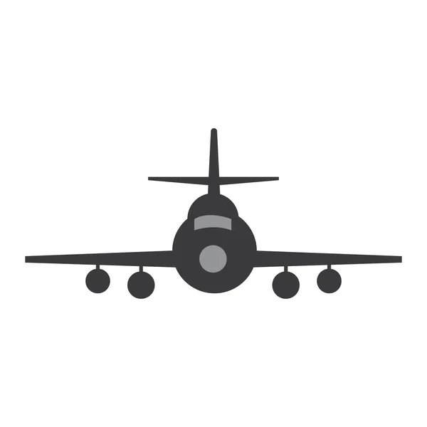 Logotipo Avião Modelo Vetor Ilustração Ícone Desig — Vetor de Stock