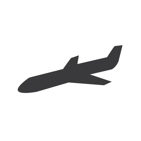 Logotipo Avião Modelo Vetor Ilustração Ícone Desig —  Vetores de Stock