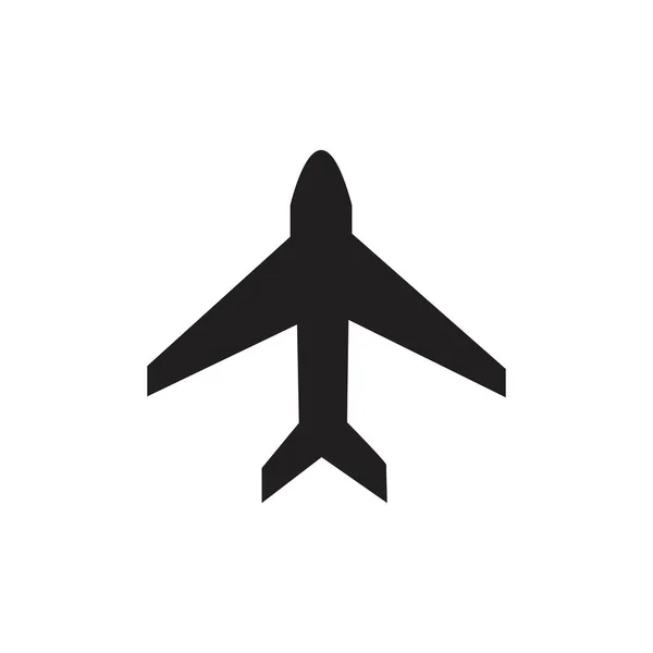 Logotipo Avião Modelo Vetor Ilustração Ícone Desig —  Vetores de Stock