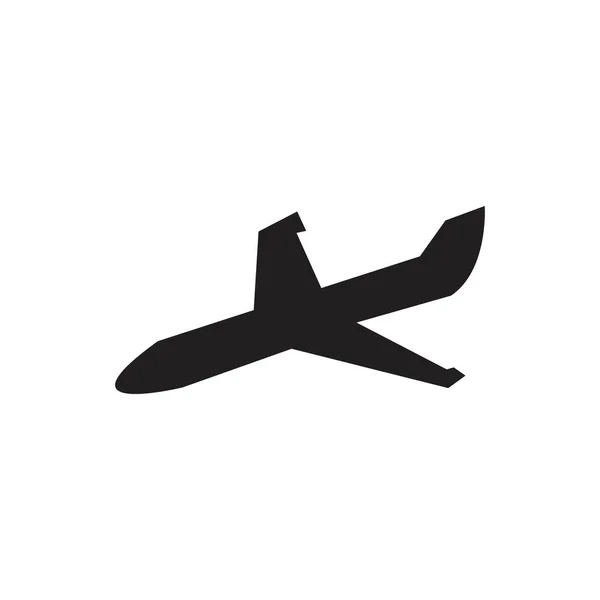 Airplane Logo Template Vector Illustration Icon Desig — Stock Vector