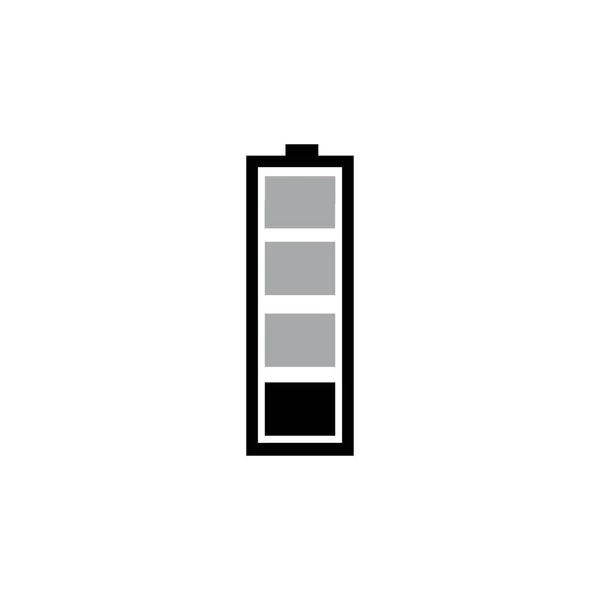 Modèle Logo Vecteur Énergie Batterie — Image vectorielle