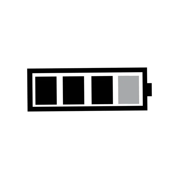 Modèle Logo Vecteur Énergie Batterie — Image vectorielle
