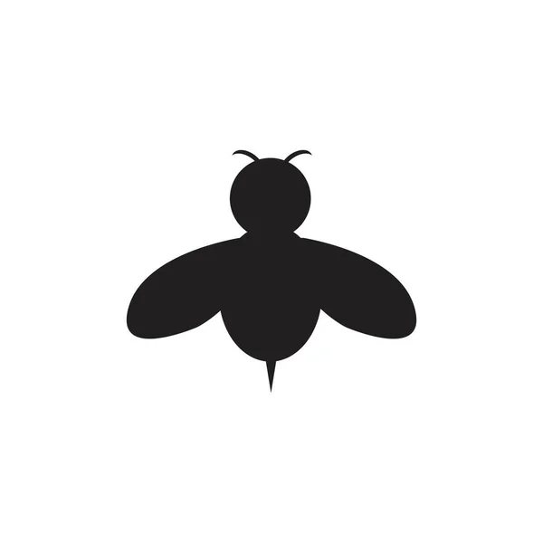 蜂のロゴベクトルアイコンイラスト — ストックベクタ