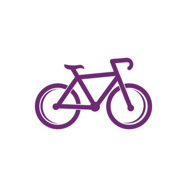 Bisiklet logo vektör şablonu