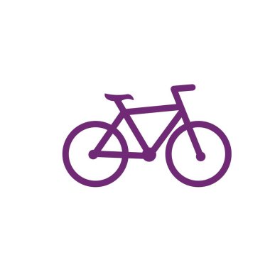 Bisiklet logo vektör şablonu