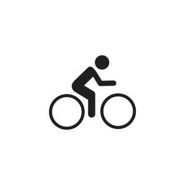 Bisiklet logo vektör şablonu