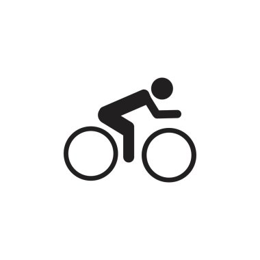 Bisiklet logo vektör şablonu