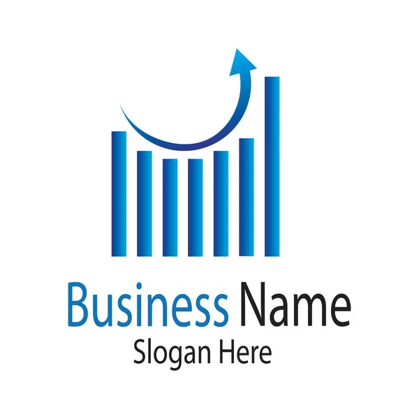 Business Finance Logo Symbols Vector Concept Illustration — Stock Vector
