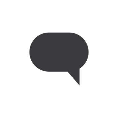 Sohbet Bubbles Vektör Simgesi tasarımı, Sohbet ve Konuşma Baloncuğu Simgeleri Vektörü Ayarla