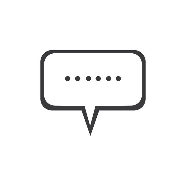 Chat Bubbles Vector Icon illustration design,Chat and Speech Bubble Icons Set Vector