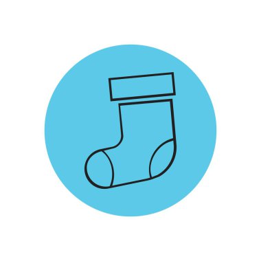 Mutlu noel süslemesinin vektör görüntüsü