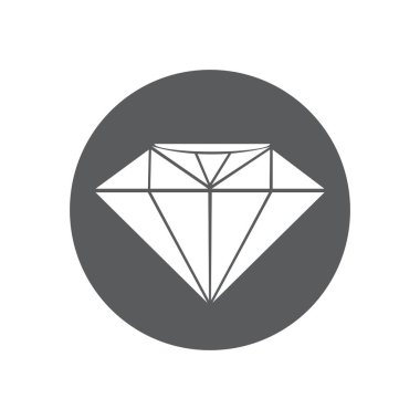 Diamond Logo Şablonu vektör çizimi tasarımı