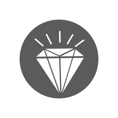 Diamond Logo Şablonu vektör çizimi tasarımı