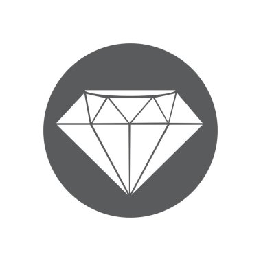 Diamond Logo Şablonu vektör çizimi tasarımı